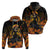Day of Dead Lady Hoodie Sugar Skull Field Marigold Lady - Wonder Print Shop