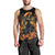 Day of Dead Lady Men Tank Top Sugar Skull Field Marigold Lady - Wonder Print Shop