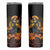 Day of Dead Lady Skinny Tumbler Sugar Skull Field Marigold Lady - Wonder Print Shop