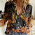Day of Dead Lady Women Casual Shirt Sugar Skull Field Marigold Lady - Wonder Print Shop
