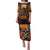 Day of Dead Festival Family Matching Puletasi Dress and Hawaiian Shirt Sugar Skull Party Family - Wonder Print Shop