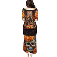 Day of Dead Festival Puletasi Sugar Skull Party Family - Wonder Print Shop