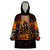 Day of Dead Festival Wearable Blanket Hoodie Sugar Skull Party Family - Wonder Print Shop