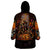 Day of Dead Festival Wearable Blanket Hoodie Sugar Skull Party Family - Wonder Print Shop