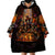 Day of Dead Festival Wearable Blanket Hoodie Sugar Skull Party Family - Wonder Print Shop