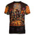 Day of Dead Festival Women V Neck T Shirt Sugar Skull Party Family - Wonder Print Shop