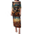 Day of Dead Skull Family Matching Puletasi Dress and Hawaiian Shirt Sugar Skull Musican - Wonder Print Shop