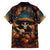 Day of Dead Skull Hawaiian Shirt Sugar Skull Musican - Wonder Print Shop