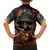 Day of Dead Skull Hawaiian Shirt Sugar Skull Musican - Wonder Print Shop
