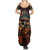 Day of Dead Skull Summer Maxi Dress Sugar Skull Musican - Wonder Print Shop