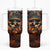 Day of Dead Skull Tumbler With Handle Sugar Skull Musican - Wonder Print Shop