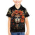 Day of Dead Lady Family Matching Mermaid Dress and Hawaiian Shirt Sugar Skull Rose Lady - Wonder Print Shop