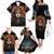 Day of Dead Lady Family Matching Off Shoulder Long Sleeve Dress and Hawaiian Shirt Sugar Skull Rose Lady - Wonder Print Shop