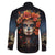 Day of Dead Lady Family Matching Summer Maxi Dress and Hawaiian Shirt Sugar Skull Rose Lady - Wonder Print Shop