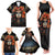 Day of Dead Lady Family Matching Tank Maxi Dress and Hawaiian Shirt Sugar Skull Rose Lady - Wonder Print Shop