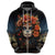 Day of Dead Lady Hoodie Sugar Skull Rose Lady - Wonder Print Shop