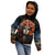 Day of Dead Lady Kid Hoodie Sugar Skull Rose Lady - Wonder Print Shop