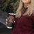 Day of Dead Lady Tumbler Cup Sugar Skull Rose Lady - Wonder Print Shop