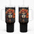 Day of Dead Lady Tumbler With Handle Sugar Skull Rose Lady - Wonder Print Shop