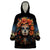 Day of Dead Lady Wearable Blanket Hoodie Sugar Skull Rose Lady - Wonder Print Shop