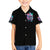 Rose Skull Kid Hawaiian Shirt Fuck Off Problem Solved - Wonder Print Shop