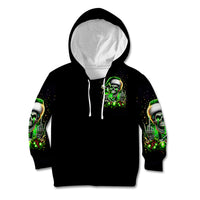 Christmas Skull Kid Hoodie Drink Up Bitches - Wonder Print Shop