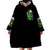 Christmas Skull Wearable Blanket Hoodie Drink Up Bitches - Wonder Print Shop