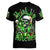 Christmas Skull Women V Neck T Shirt Drink Up Bitches - Wonder Print Shop