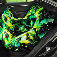 Flame Skull Back Car Seat Cover Heaven Don't Want Me Hell Afraid I Take Over - Wonder Print Shop