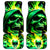 Flame Skull Car Mats Heaven Don't Want Me Hell Afraid I Take Over - Wonder Print Shop
