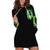 Flame Skull Hoodie Dress Heaven Don't Want Me Hell Afraid I Take Over - Wonder Print Shop