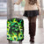 Flame Skull Luggage Cover Heaven Don't Want Me Hell Afraid I Take Over - Wonder Print Shop