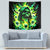 Flame Skull Tapestry Heaven Don't Want Me Hell Afraid I Take Over - Wonder Print Shop