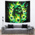 Flame Skull Tapestry Heaven Don't Want Me Hell Afraid I Take Over - Wonder Print Shop