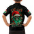 Christmas Skull Kid Hawaiian Shirt Ho Ho Holy Shit I'm Drink - Wonder Print Shop