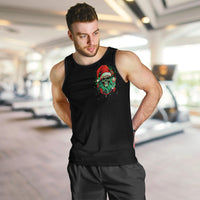Christmas Skull Men Tank Top Ho Ho Holy Shit I'm Drink - Wonder Print Shop