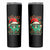 Christmas Skull Skinny Tumbler Ho Ho Holy Shit I'm Drink - Wonder Print Shop