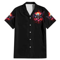 Rose Skull Family Matching Mermaid Dress and Hawaiian Shirt I Hold A Beast A Angel And A Crazy Lady In Me - Wonder Print Shop