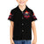 Rose Skull Kid Hawaiian Shirt I Hold A Beast A Angel And A Crazy Lady In Me - Wonder Print Shop