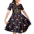 Day of Dead Skull Family Matching Off Shoulder Short Dress and Hawaiian Shirt Sugar Skull Musican - Wonder Print Shop