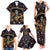 Day of Dead Skull Family Matching Tank Maxi Dress and Hawaiian Shirt Sugar Skull Musican - Wonder Print Shop