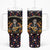 Day of Dead Skull Tumbler With Handle Sugar Skull Musican - Wonder Print Shop