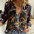 Day of Dead Skull Women Casual Shirt Sugar Skull Musican - Wonder Print Shop