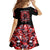 Thunder Skull Family Matching Summer Maxi Dress and Hawaiian Shirt Never Mistake My Silence For Weakness - Wonder Print Shop