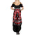 Thunder Skull Family Matching Summer Maxi Dress and Hawaiian Shirt Never Mistake My Silence For Weakness - Wonder Print Shop