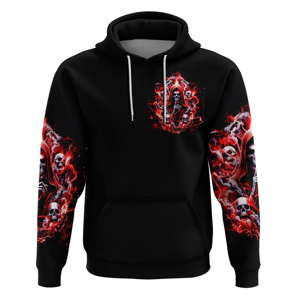 Thunder Skull Hoodie Never Mistake My Silence For Weakness - Wonder Print Shop