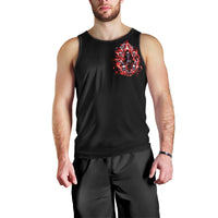 Thunder Skull Men Tank Top Never Mistake My Silence For Weakness - Wonder Print Shop