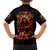 Flame Skull Kid Hawaiian Shirt Of Course I'm Going To Hell Just Pick You Up - Wonder Print Shop