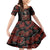 Day of Dead Lady Family Matching Mermaid Dress and Hawaiian Shirt Sugar Skull Rose Lady - Wonder Print Shop
