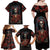 Day of Dead Lady Family Matching Off Shoulder Maxi Dress and Hawaiian Shirt Sugar Skull Rose Lady - Wonder Print Shop